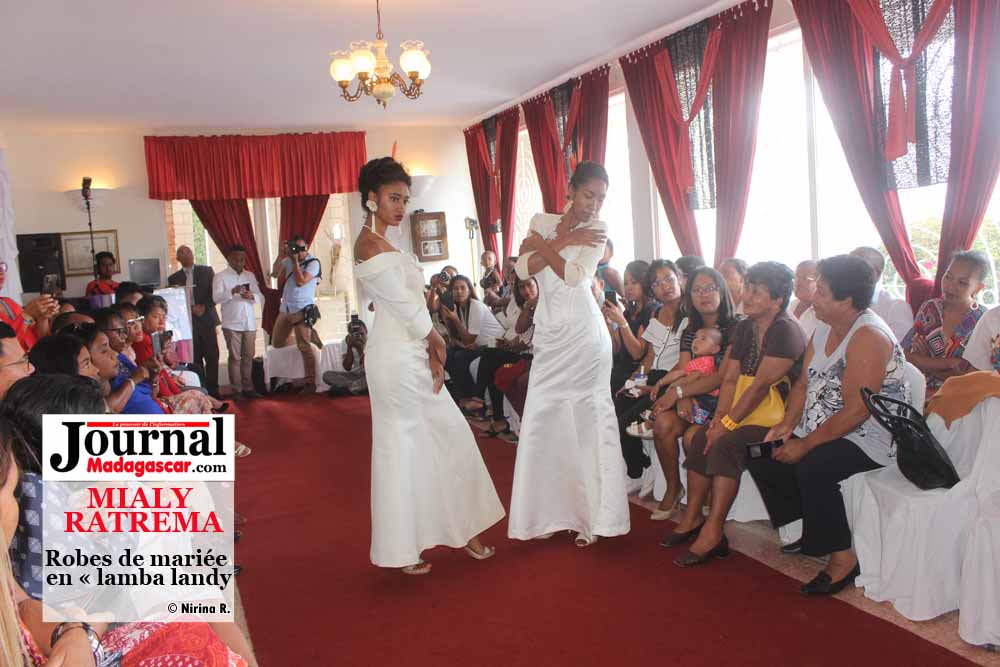 MIALY RATREMA robes de mariée en « lamba landy 4