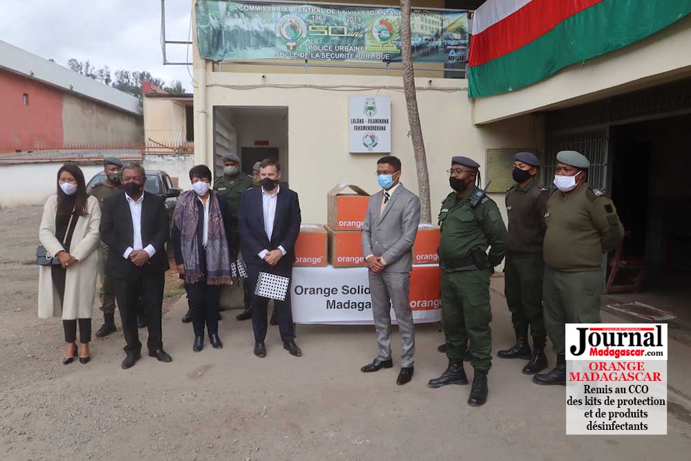 Orange Madagascar et police national